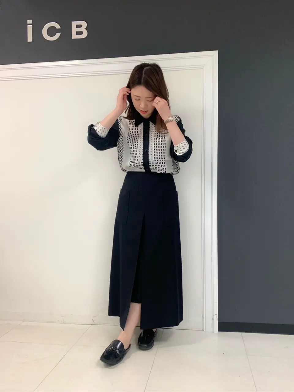 ICB 岡本 コーディネート画像