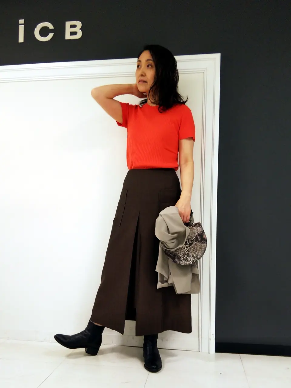ICB 濱井 コーディネート画像