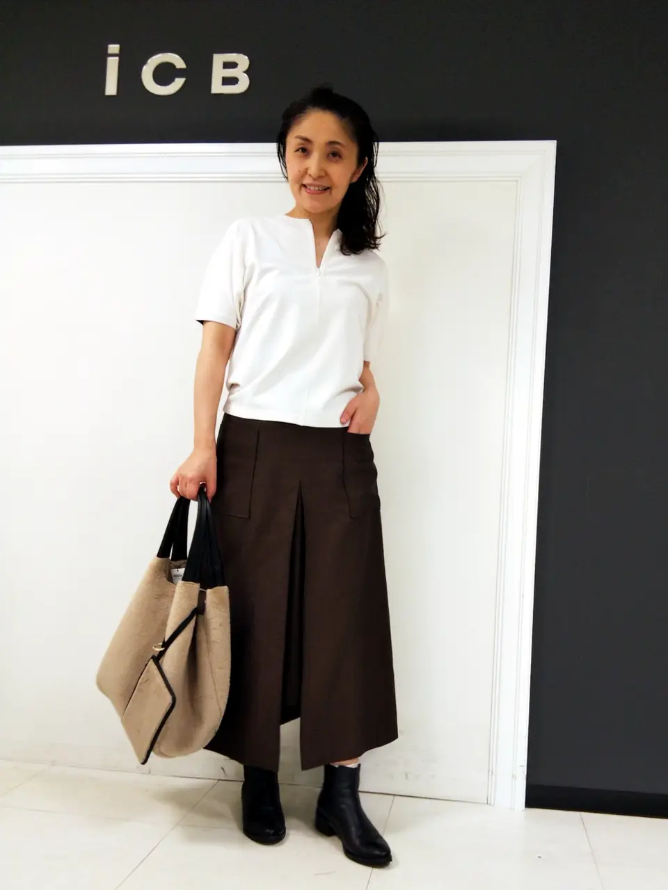 ICB 濱井 コーディネート画像
