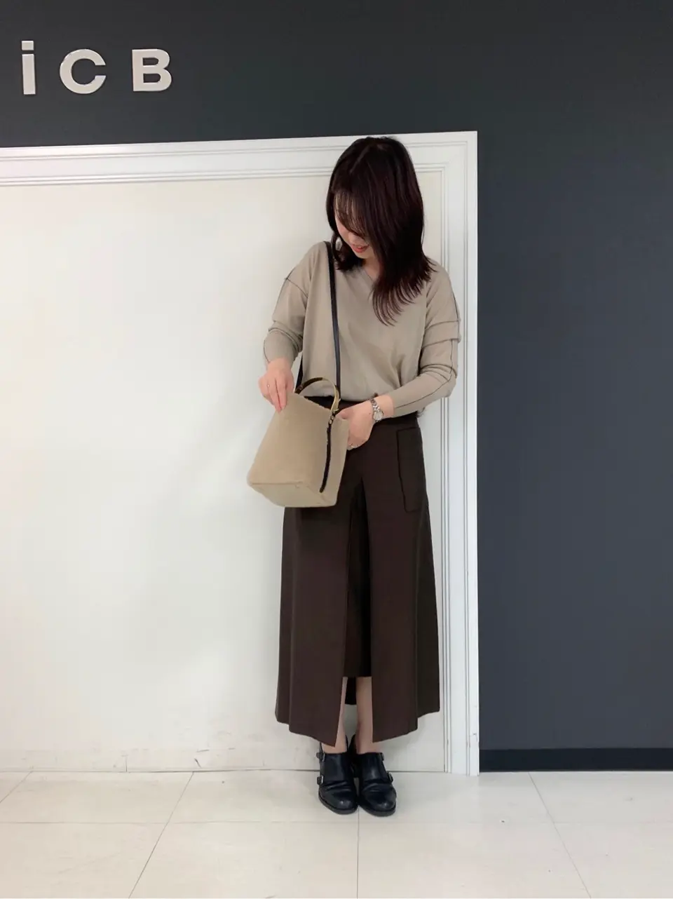 ICB 岡本 コーディネート画像