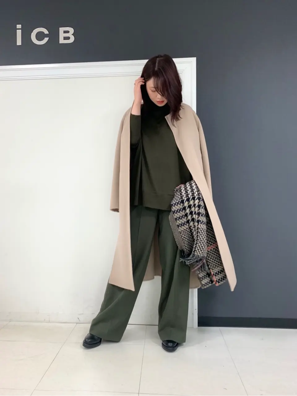 ICB 岡本 コーディネート画像