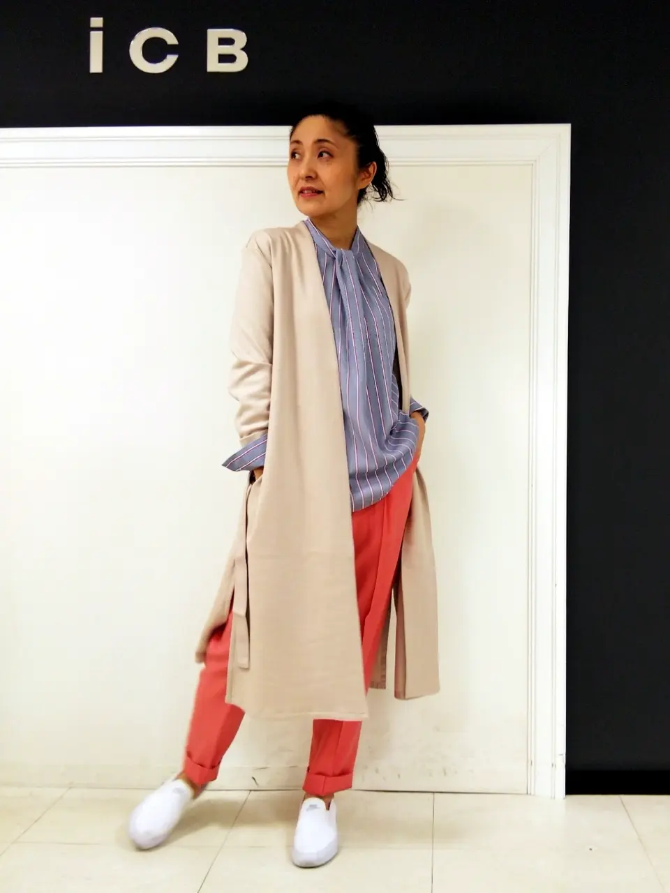 ICB 濱井 コーディネート画像