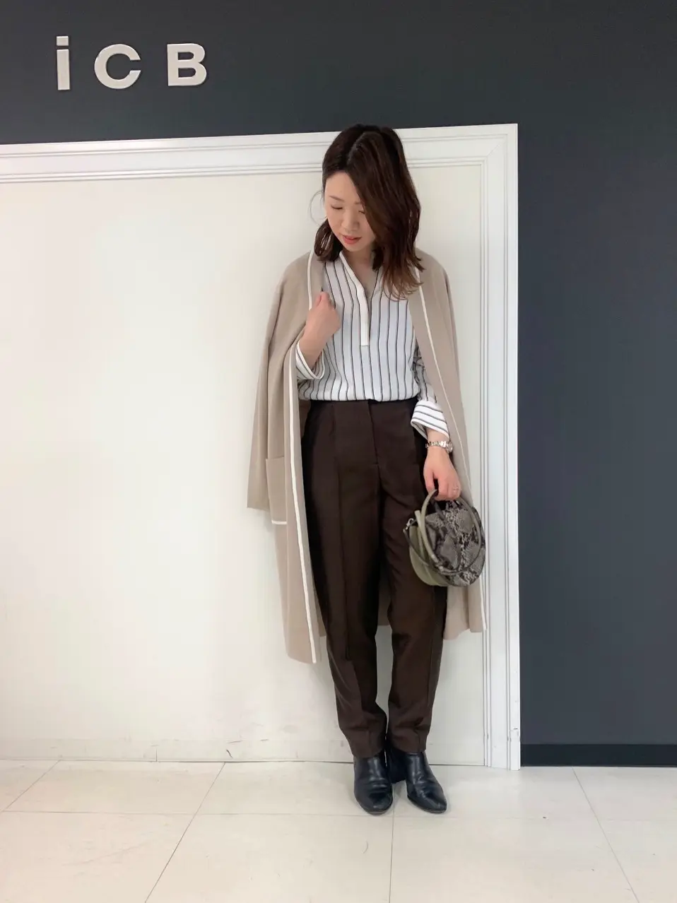 ICB 岡本 コーディネート画像