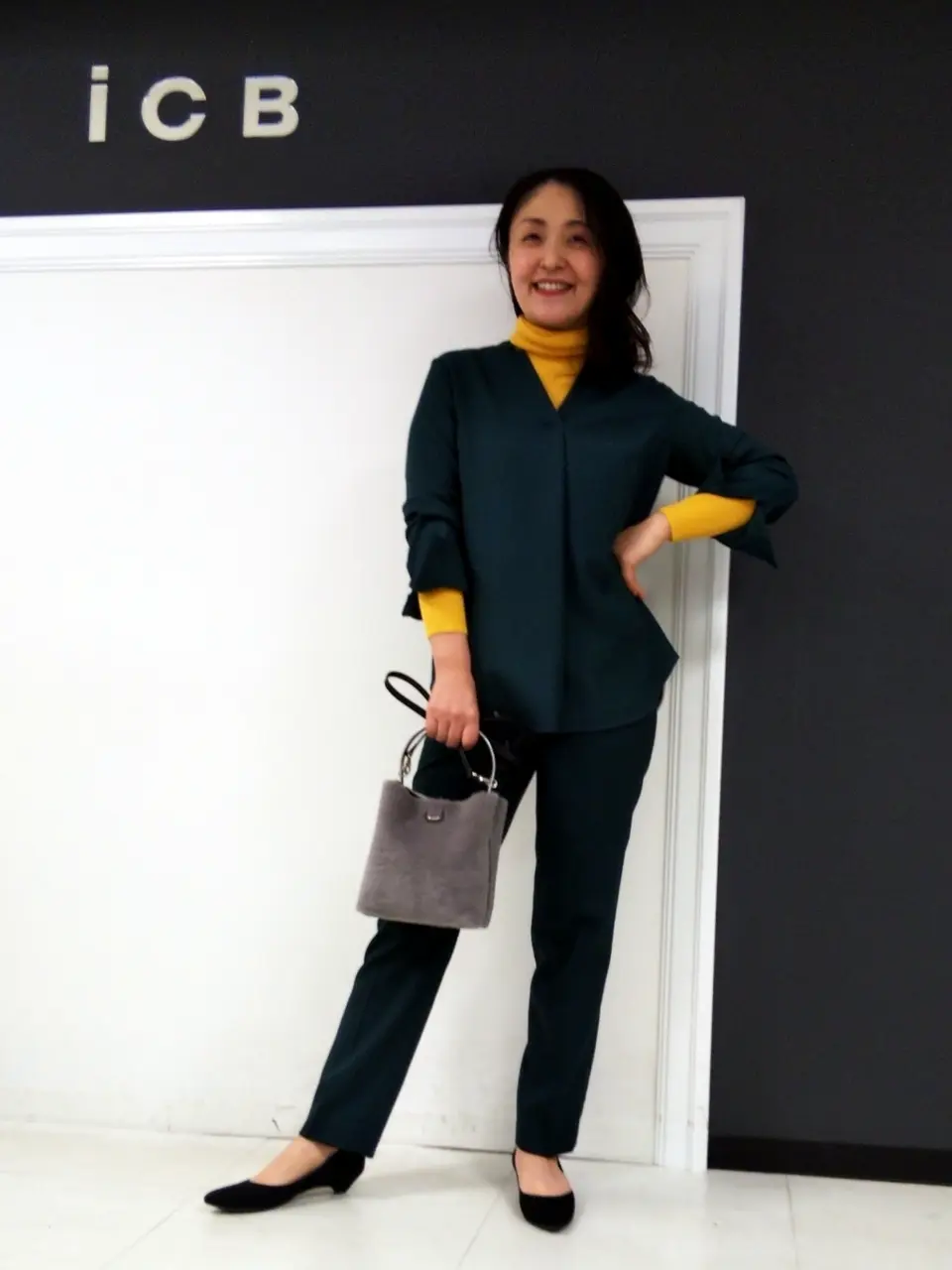 ICB 濱井 コーディネート画像