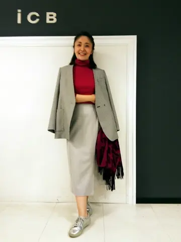 ICB 濱井 コーディネート画像