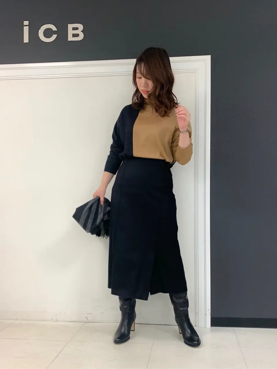 ICB 岡本 コーディネート画像