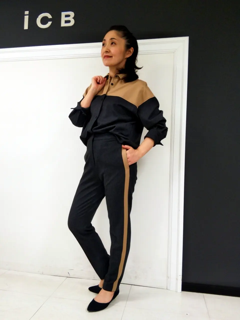 ICB 濱井 コーディネート画像