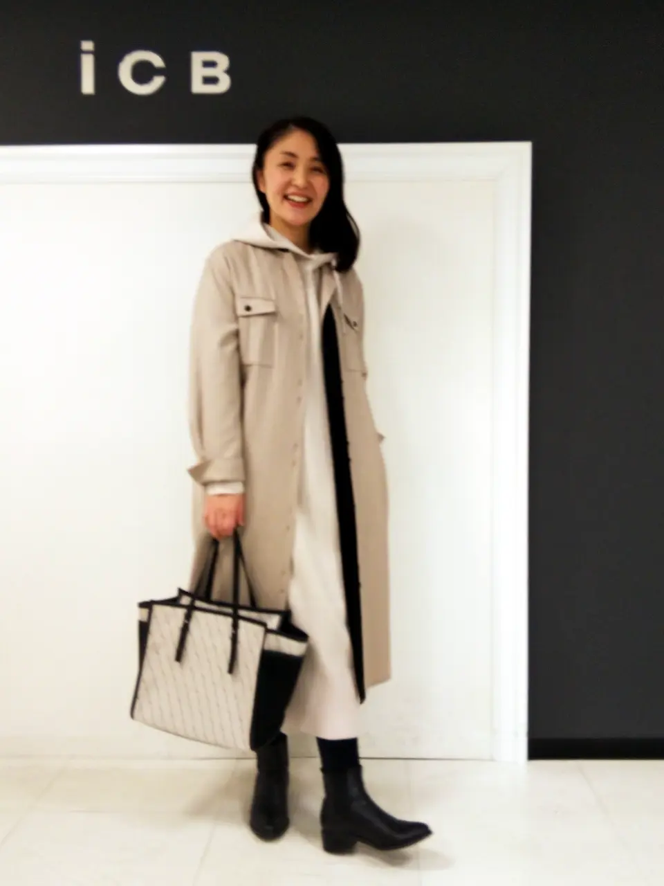 ICB 濱井 コーディネート画像