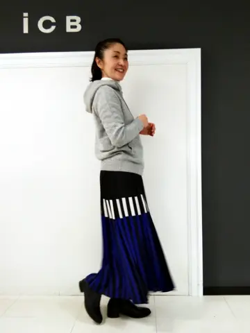 ICB 濱井 コーディネート画像