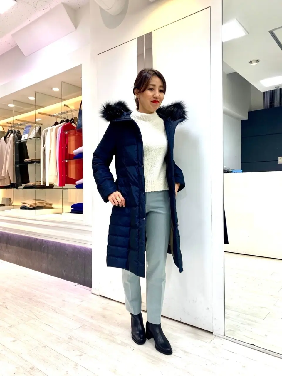  スタッフ コーディネート画像