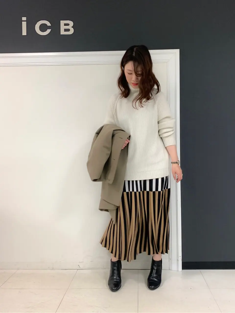 ICB 岡本 コーディネート画像