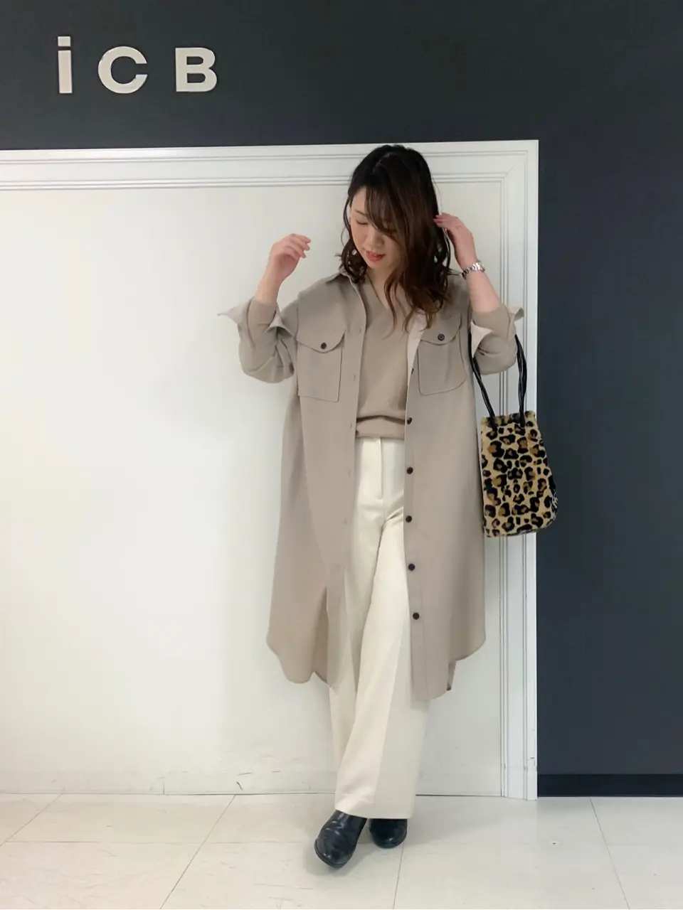 ICB 岡本 コーディネート画像