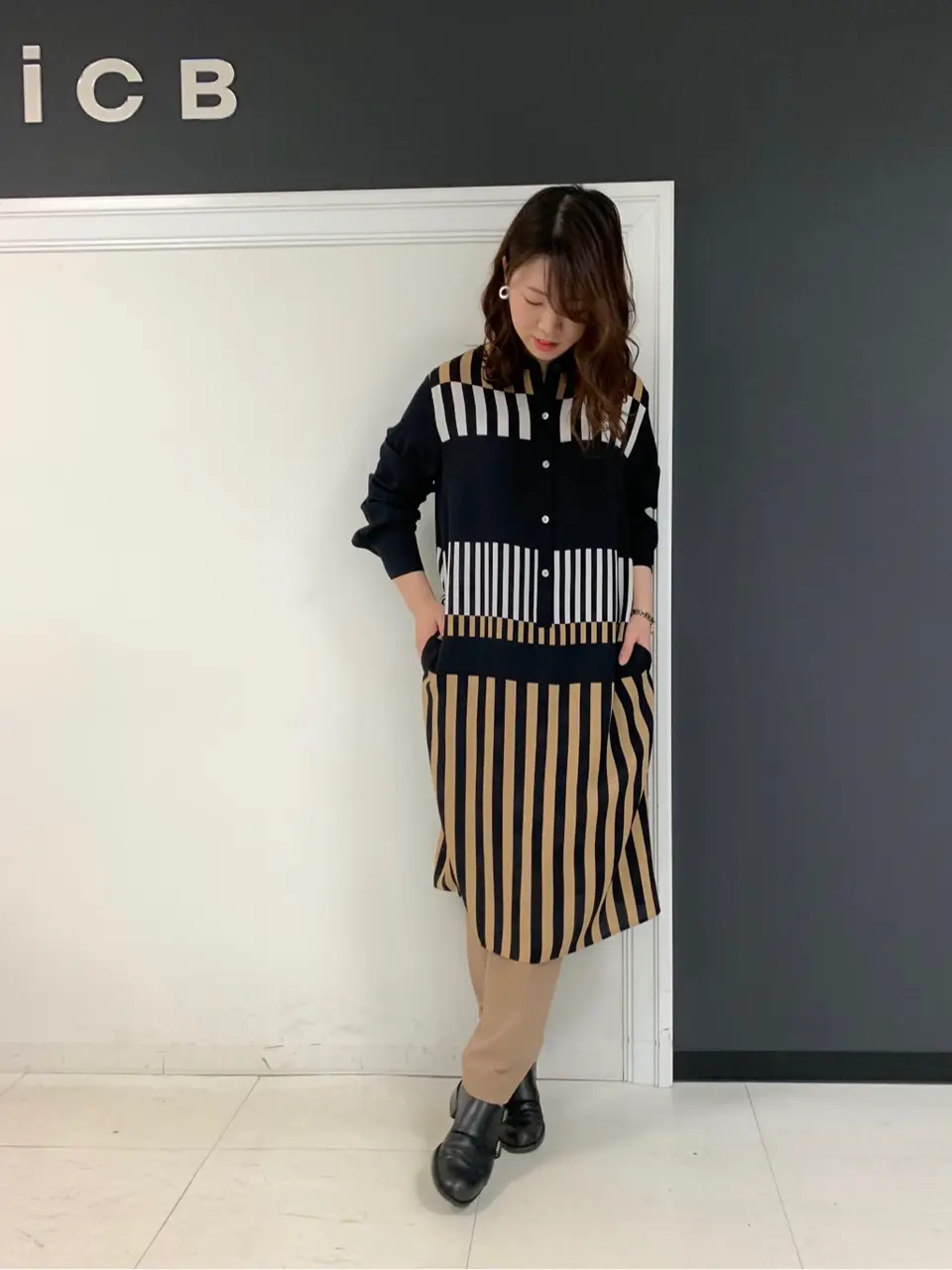 ICB 岡本 コーディネート画像