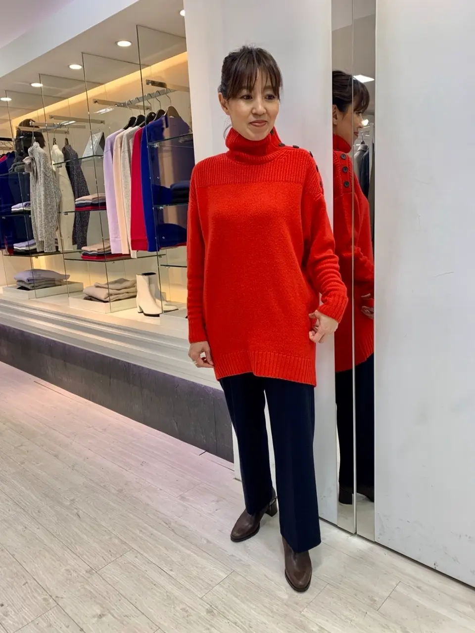  スタッフ コーディネート画像