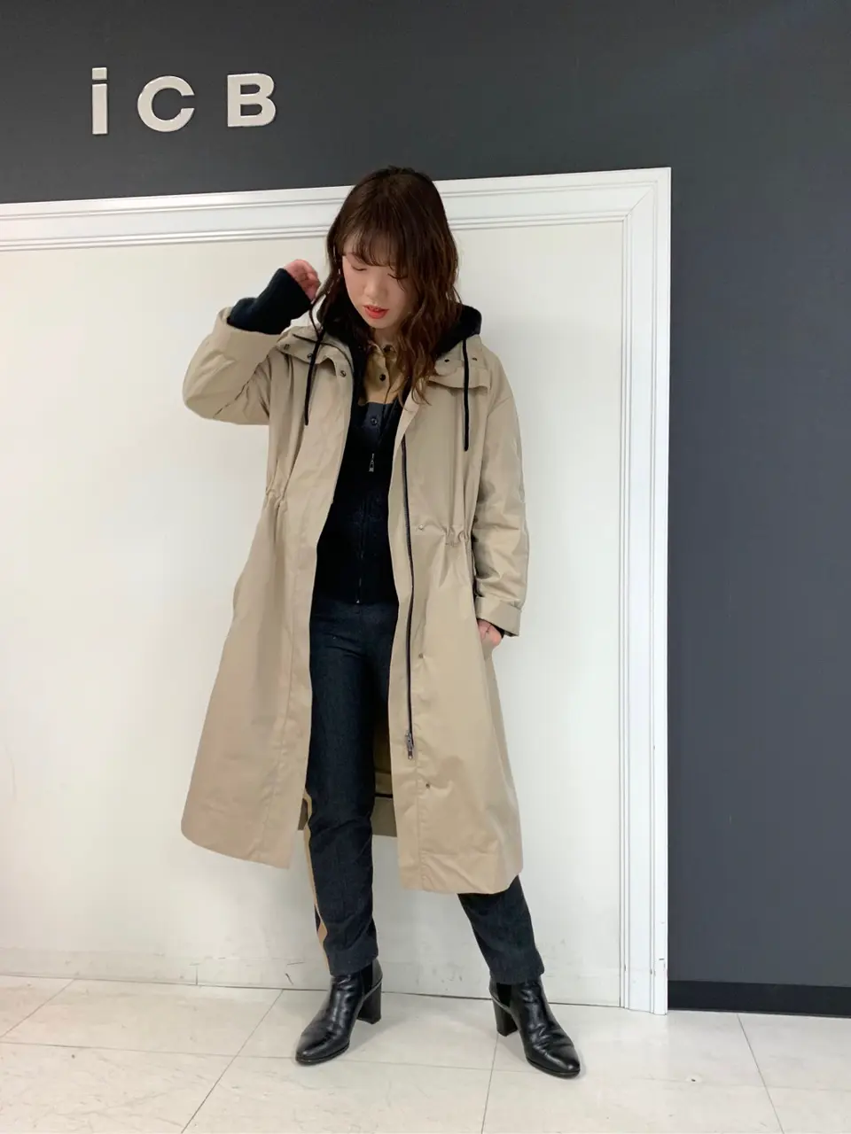 ICB 岡本 コーディネート画像