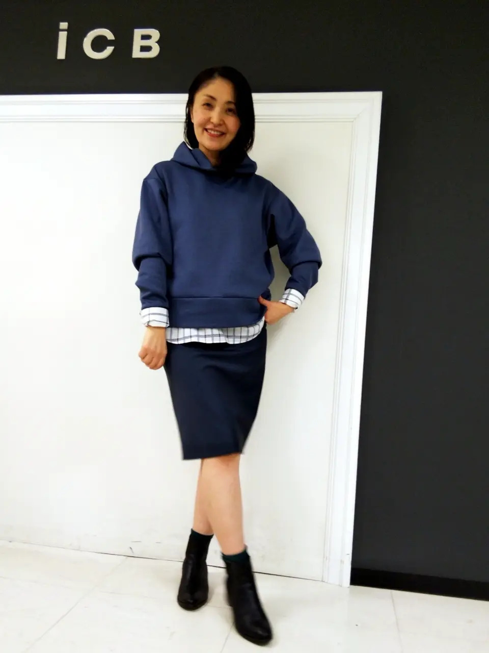 ICB 濱井 コーディネート画像