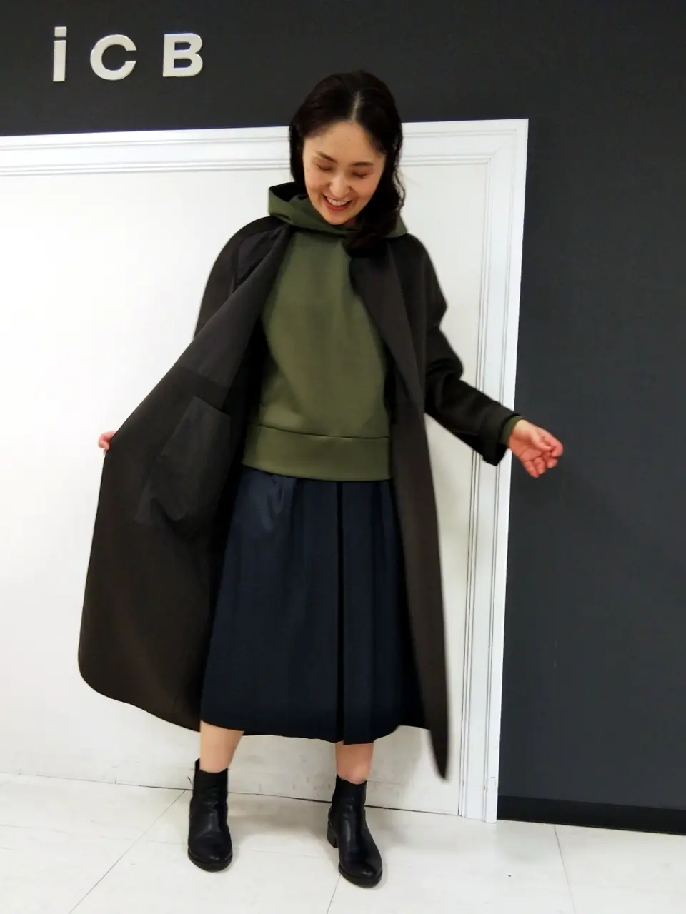 ICB 濱井 コーディネート画像