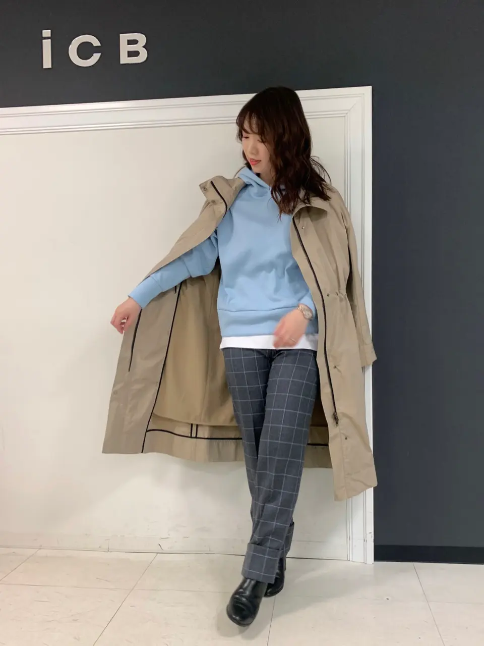 ICB 岡本 コーディネート画像