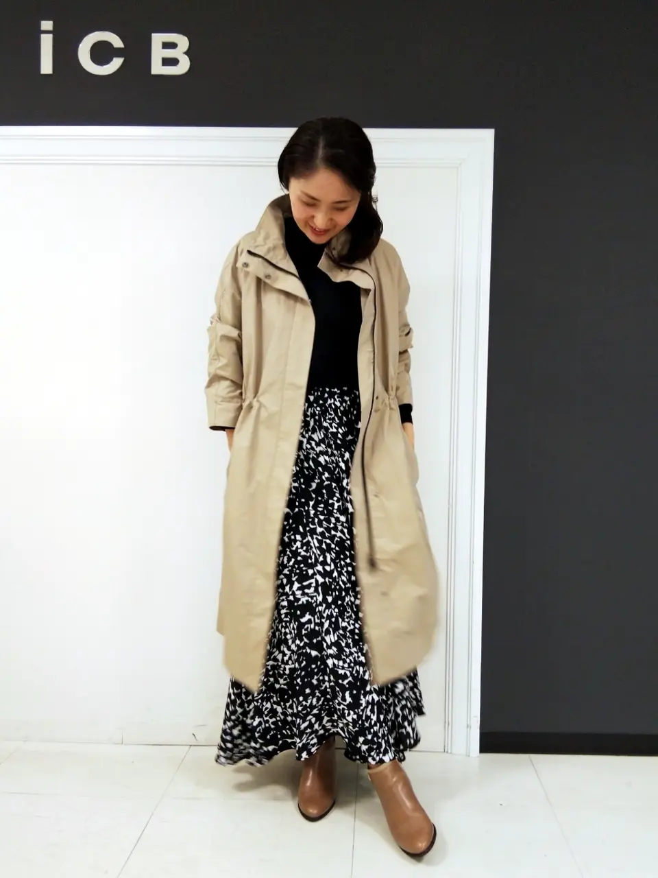 ICB 濱井 コーディネート画像