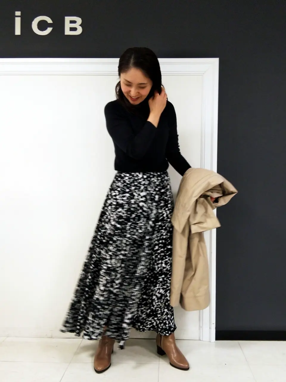 ICB 濱井 コーディネート画像