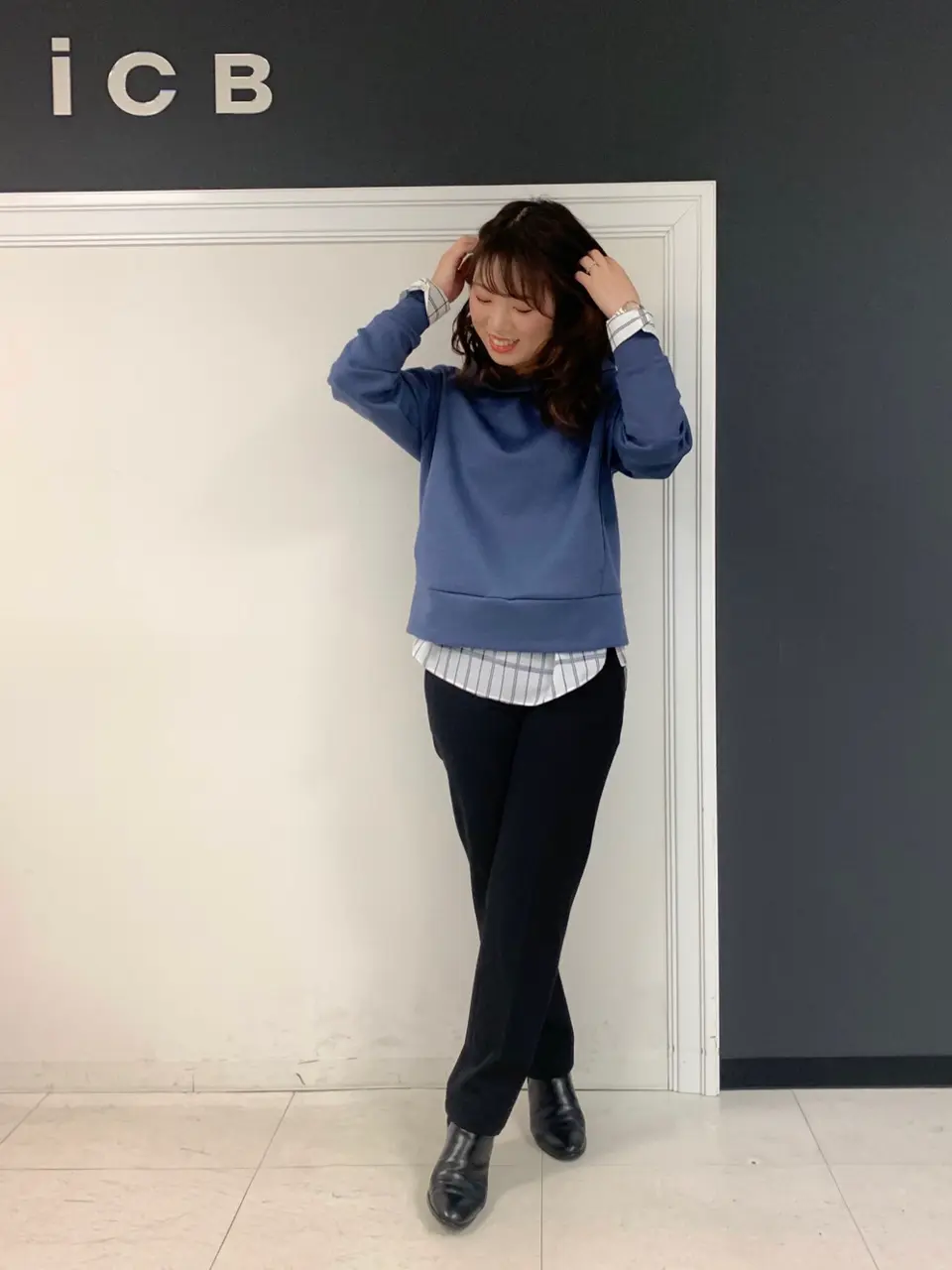 ICB 岡本 コーディネート画像