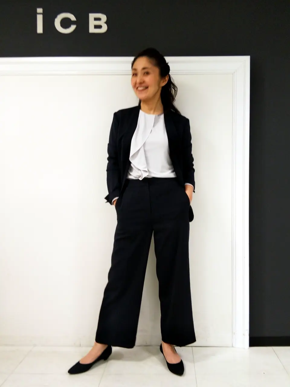 ICB 濱井 コーディネート画像