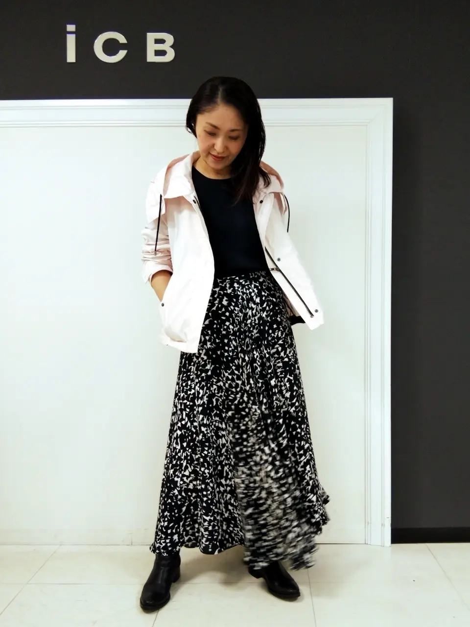 ICB 濱井 コーディネート画像