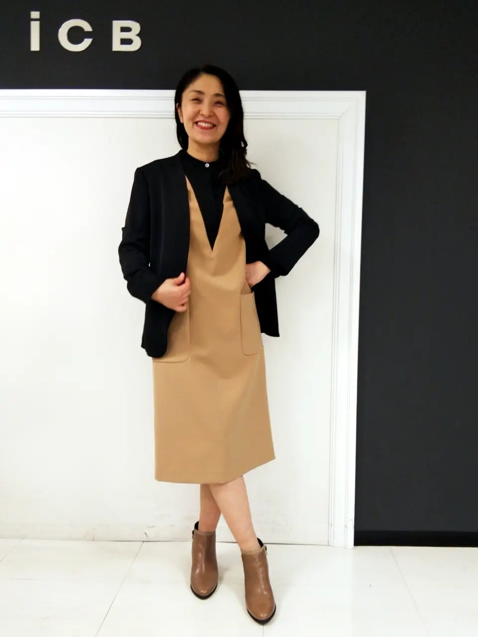 ICB 濱井 コーディネート画像