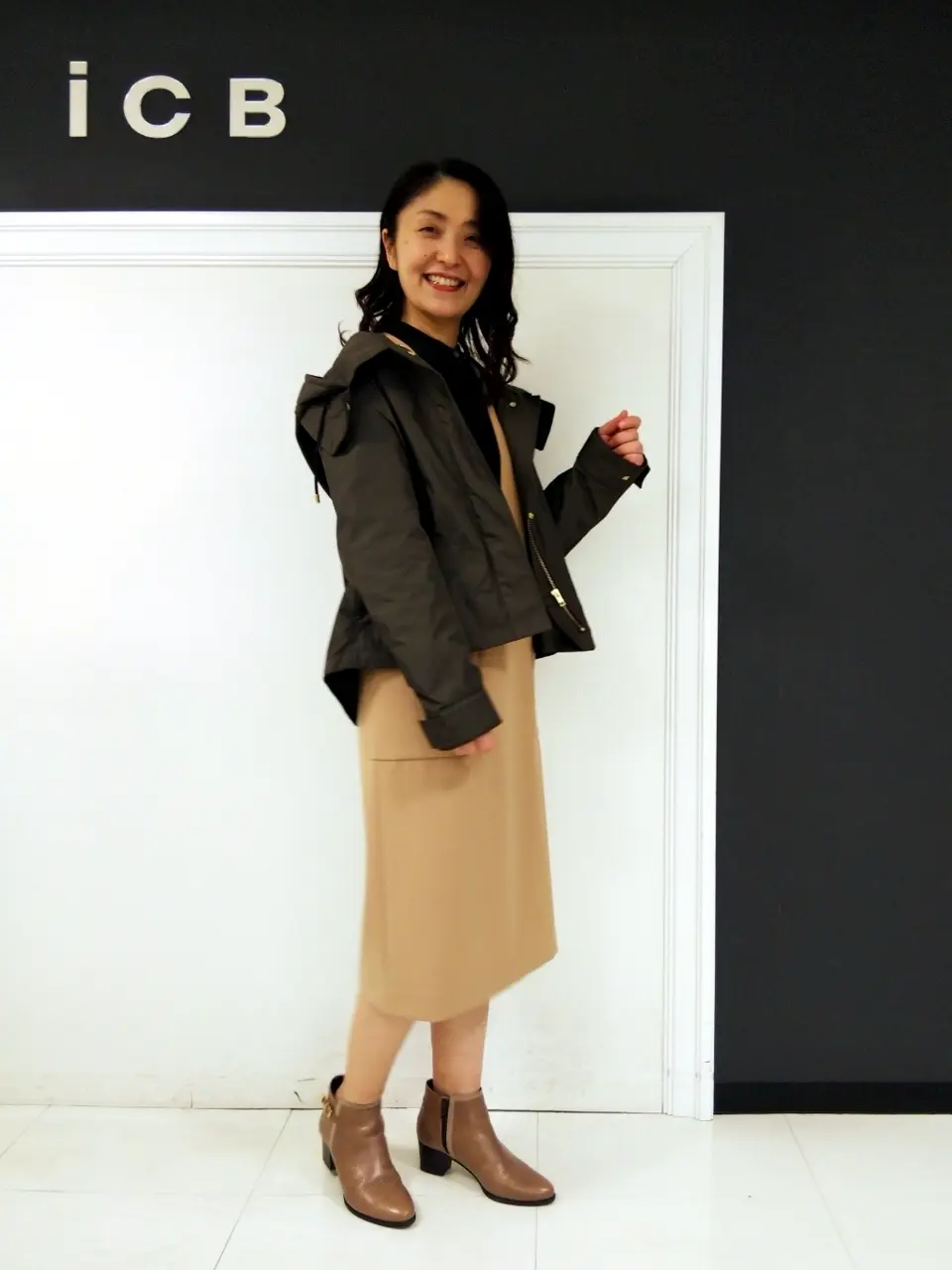 ICB 濱井 コーディネート画像