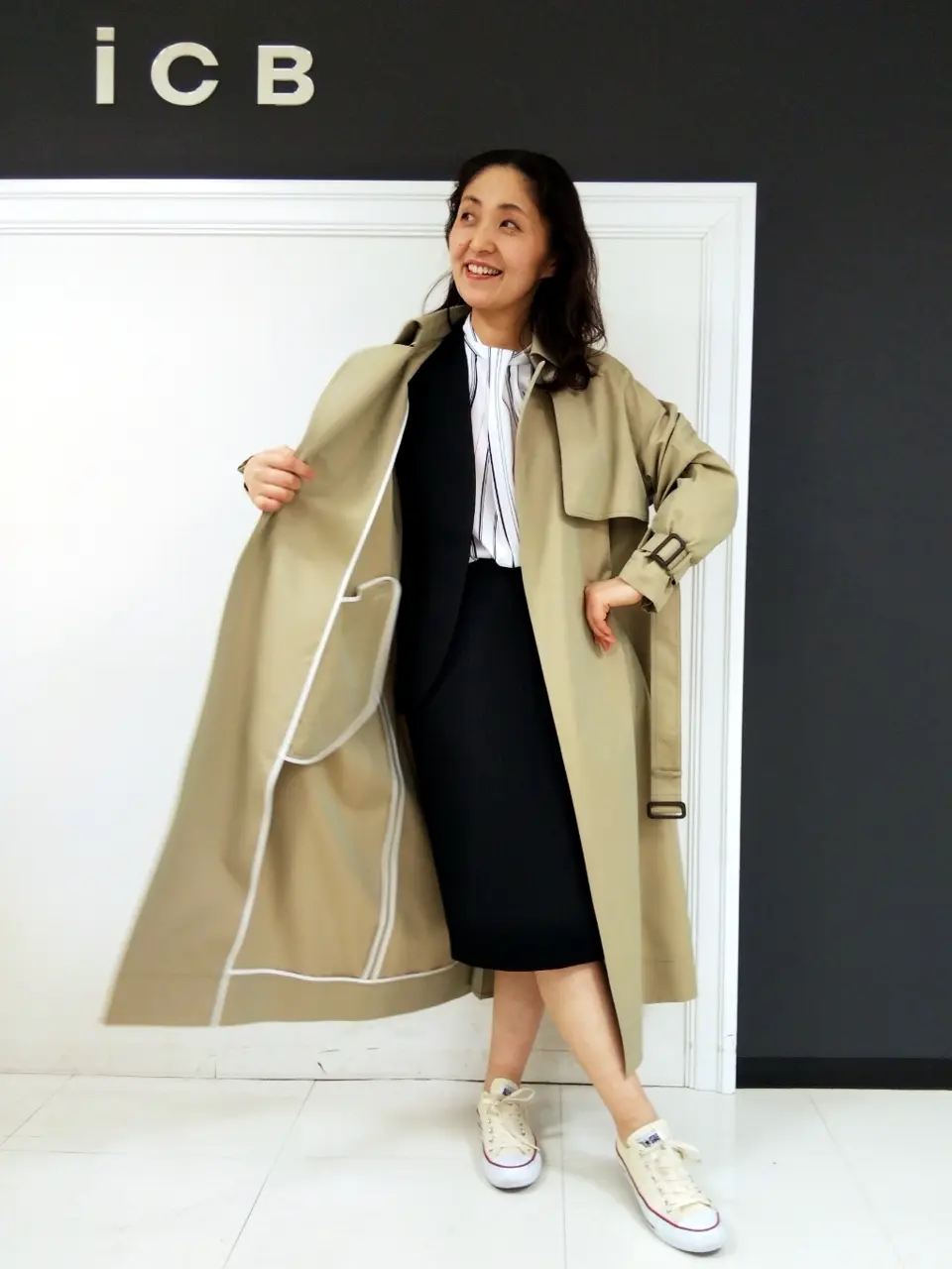 ICB 濱井 コーディネート画像