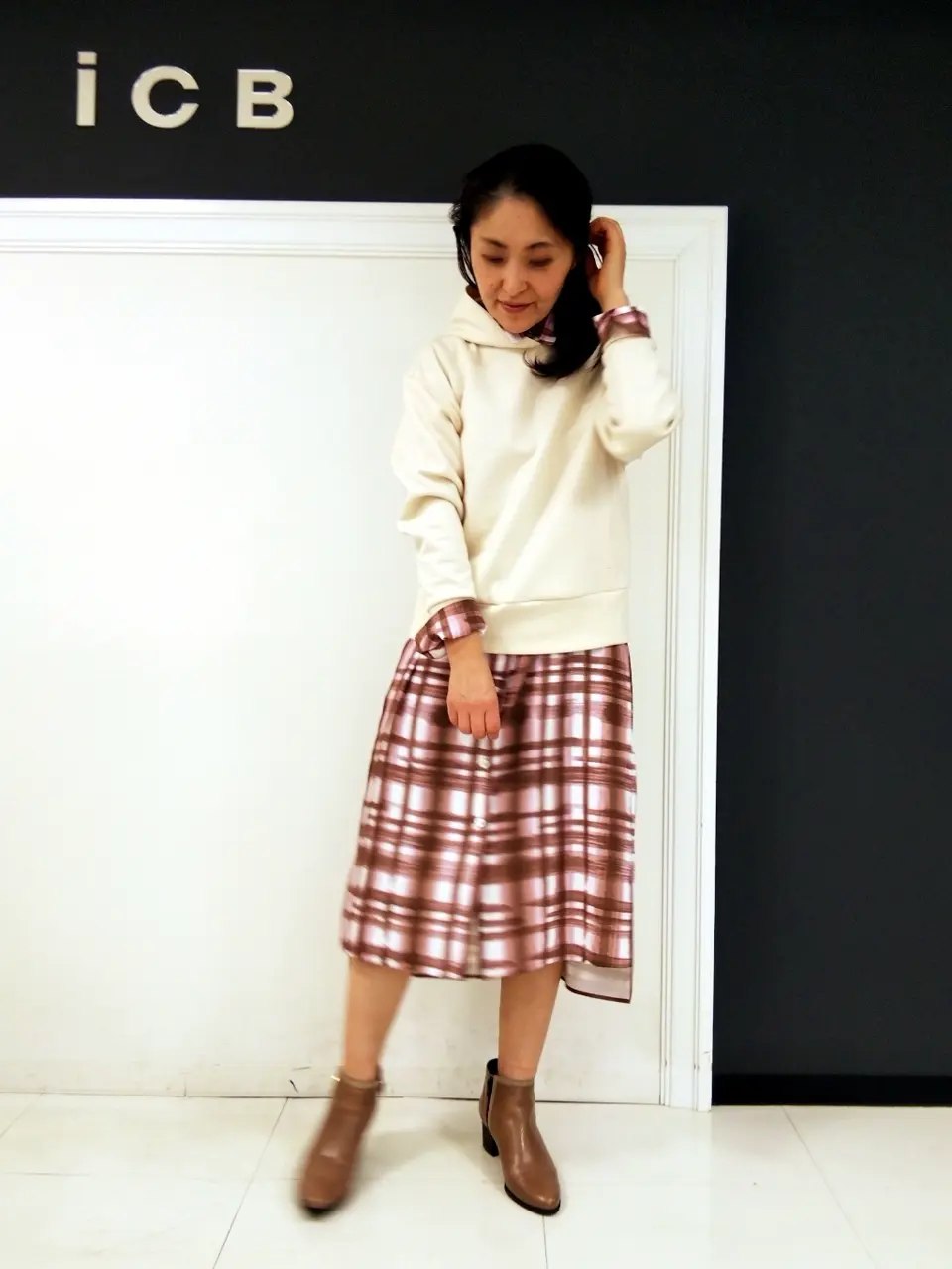 ICB 濱井 コーディネート画像