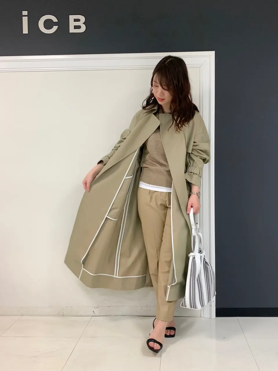 ICB 岡本 コーディネート画像