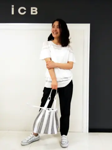 ICB 濱井 コーディネート画像