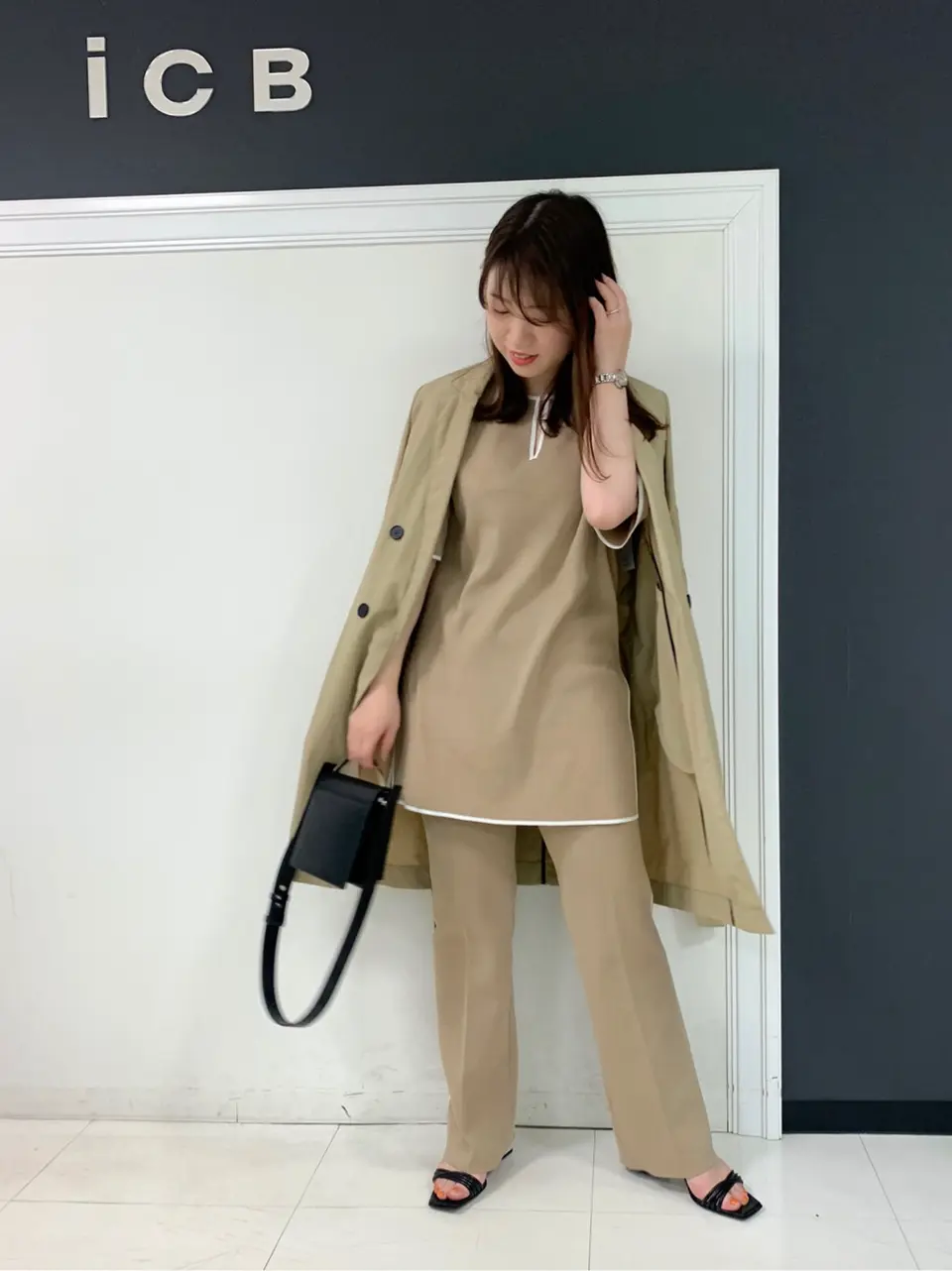 ICB 岡本 コーディネート画像