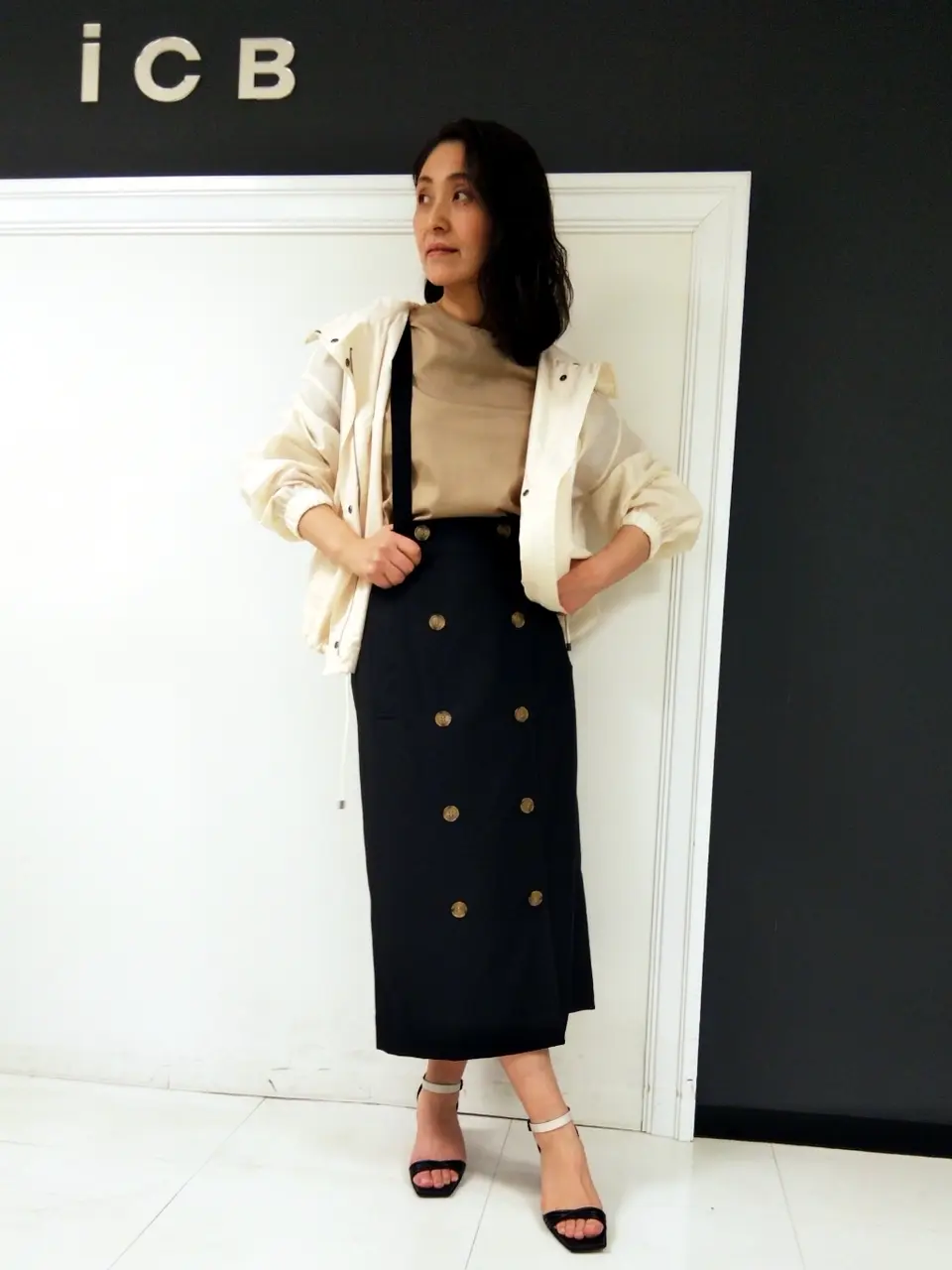 ICB 濱井 コーディネート画像