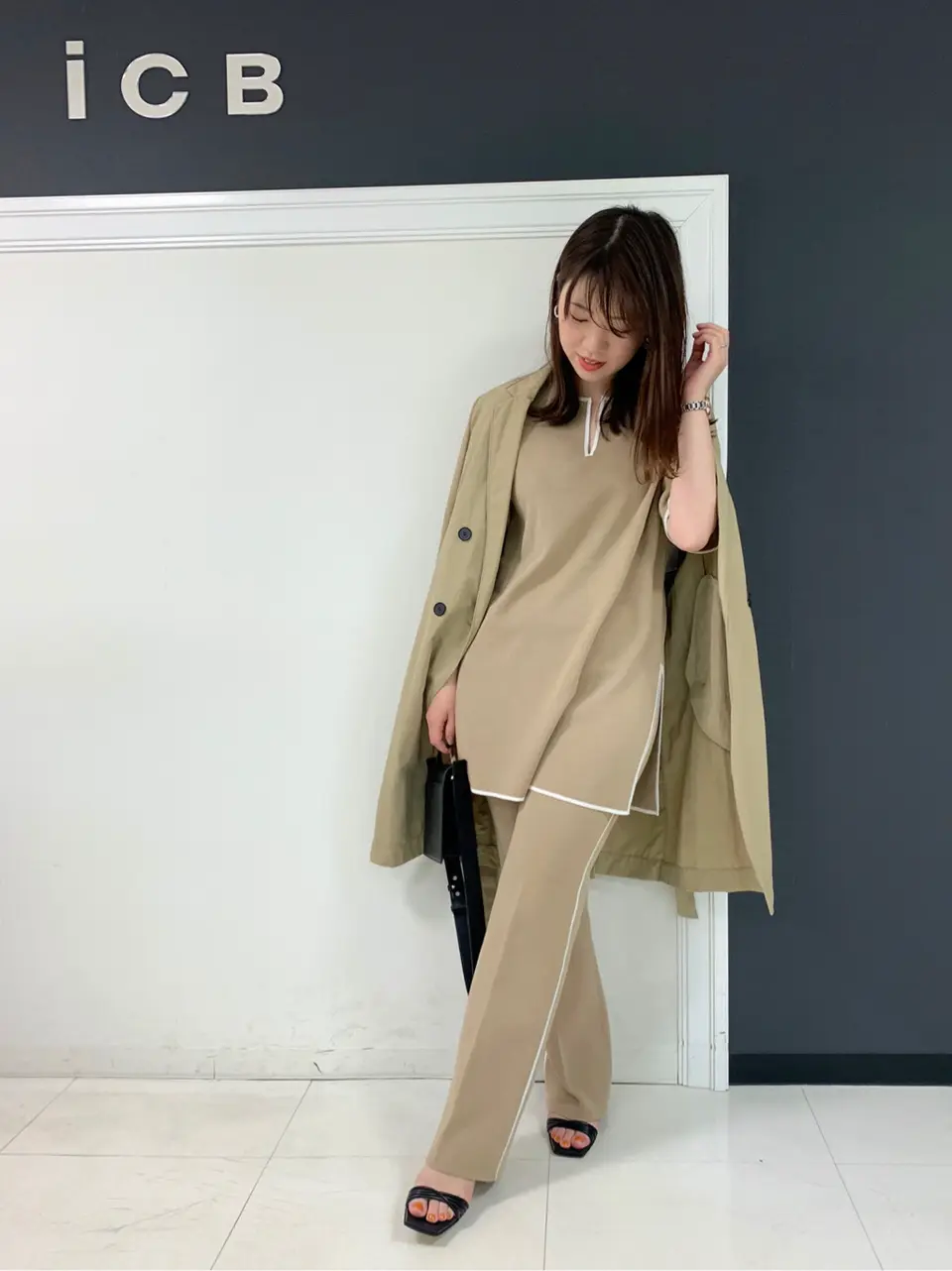 ICB 岡本 コーディネート画像