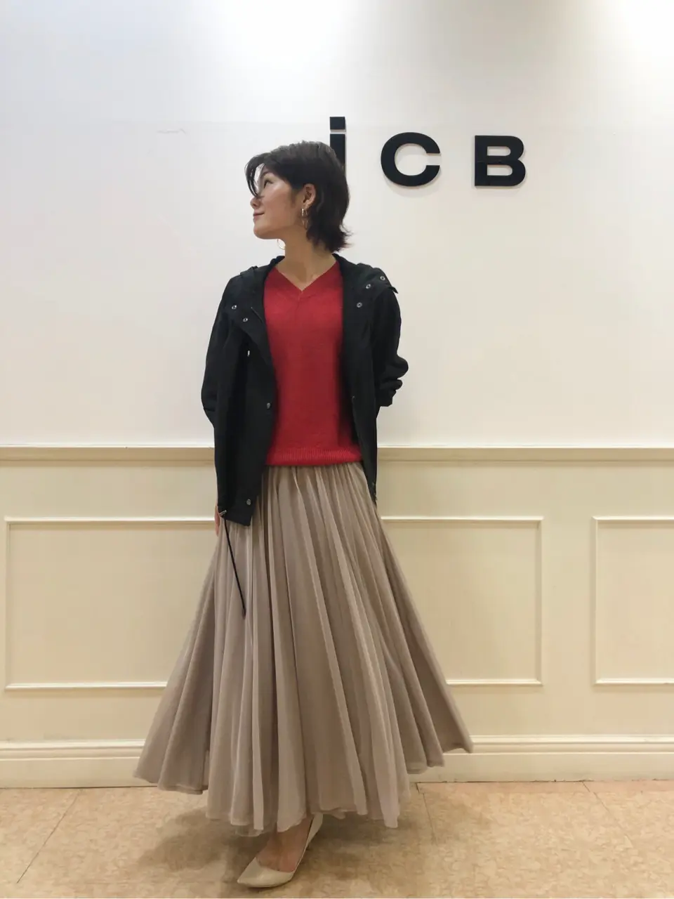 ICB 新里 コーディネート画像