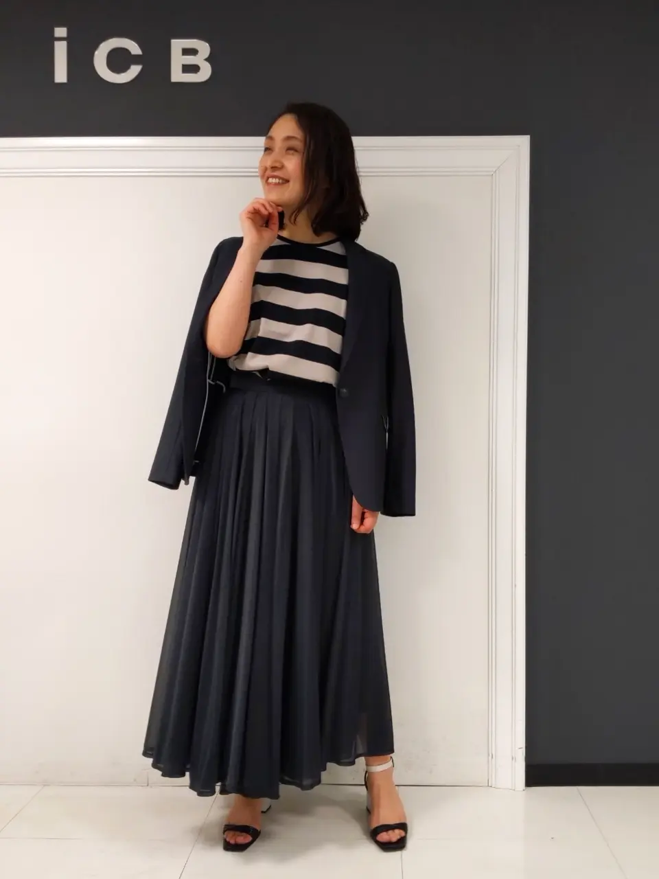 ICB 濱井 コーディネート画像