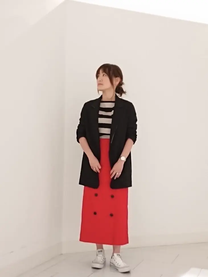  スタッフ コーディネート画像