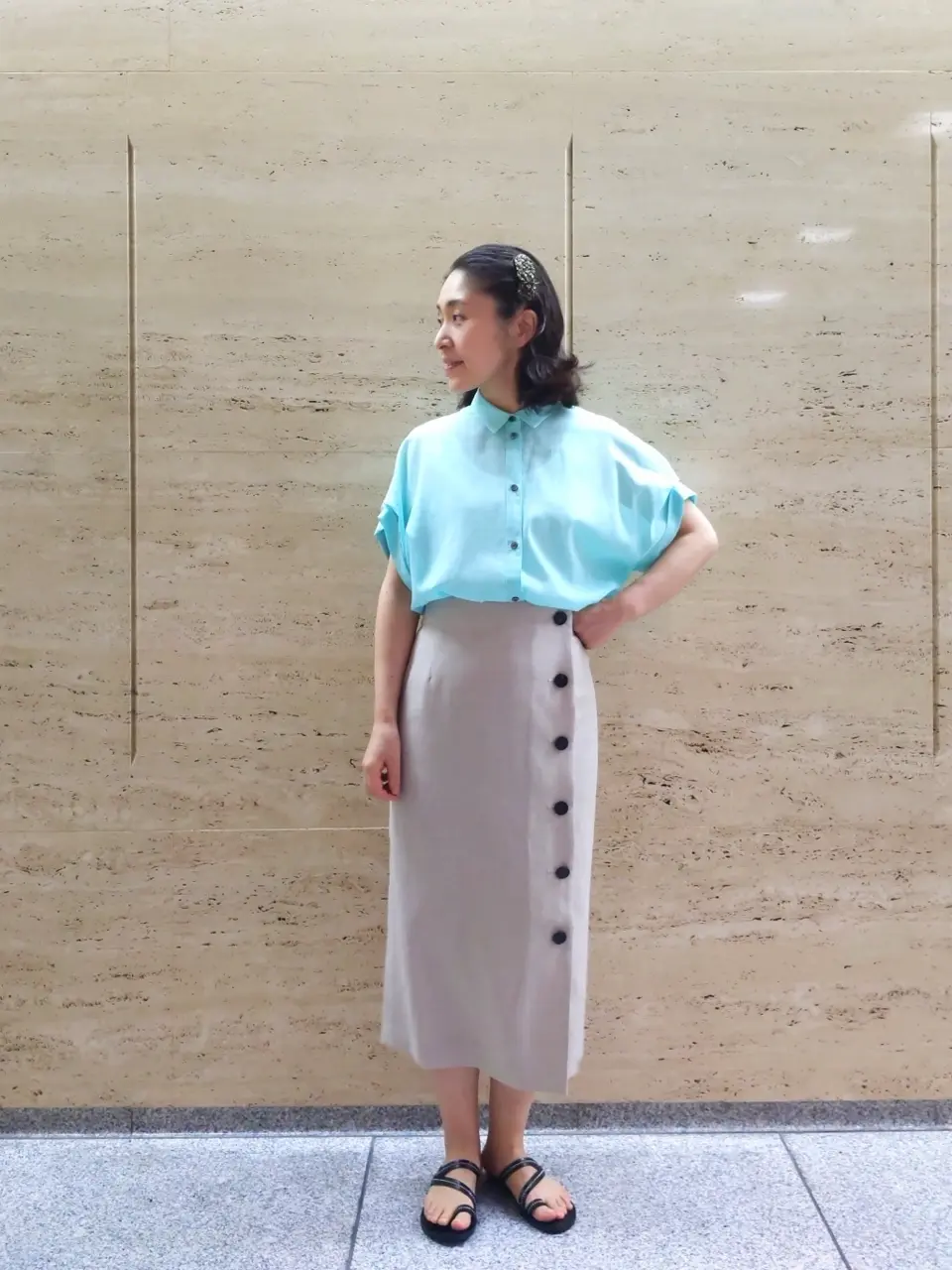 ICB 濱井 コーディネート画像