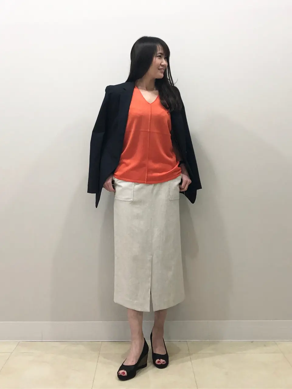  スタッフ コーディネート画像