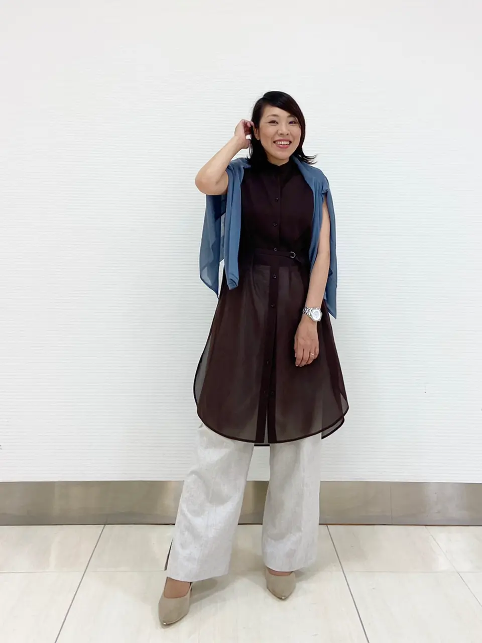  スタッフ コーディネート画像