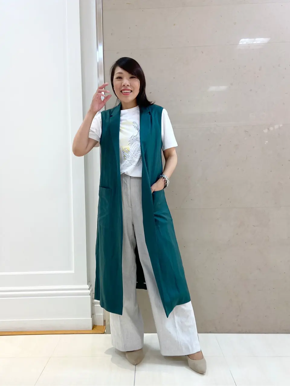  スタッフ コーディネート画像