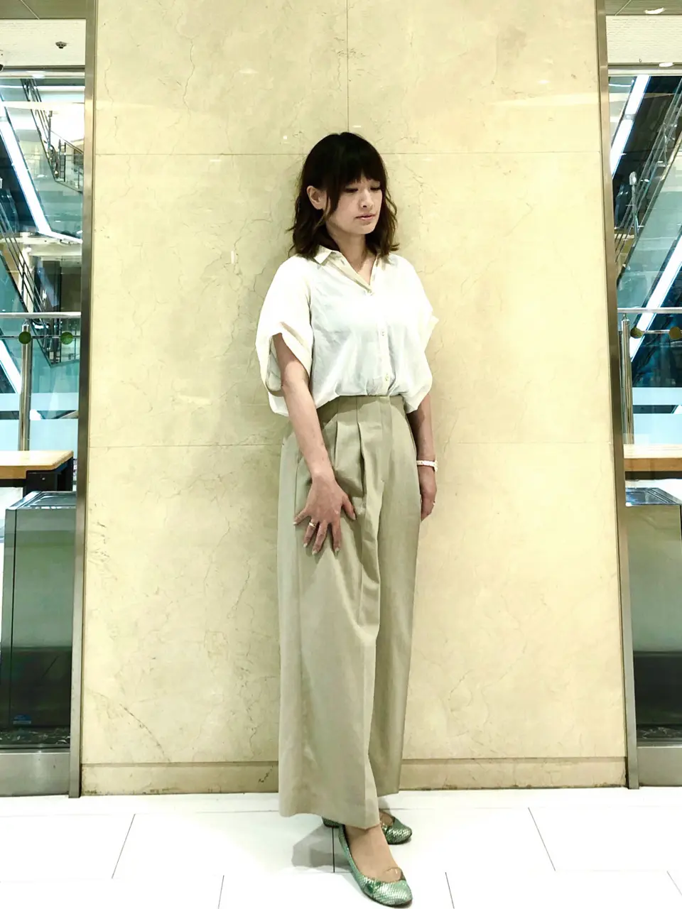  スタッフ コーディネート画像