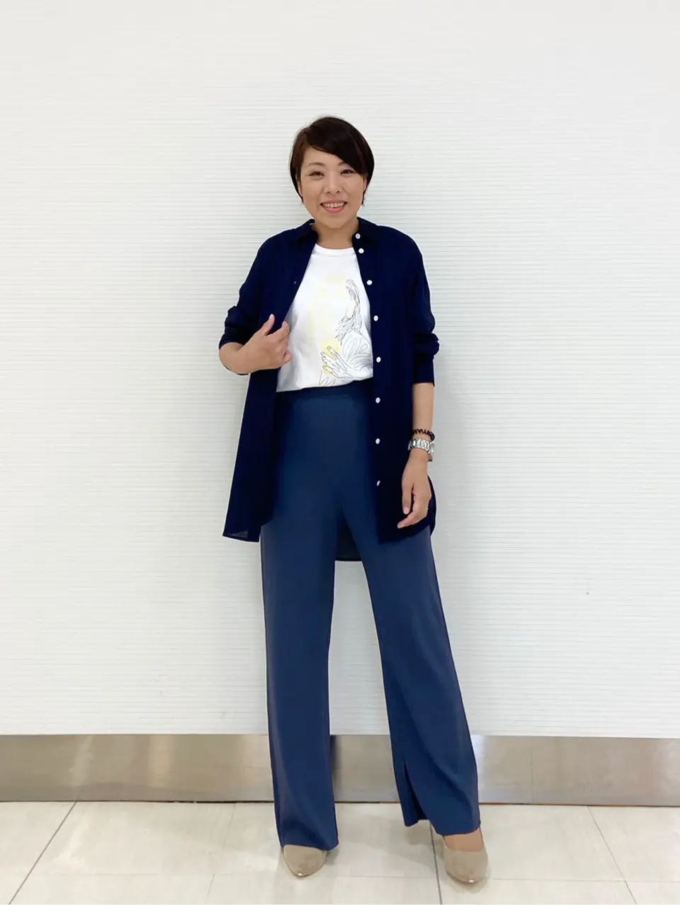  スタッフ コーディネート画像