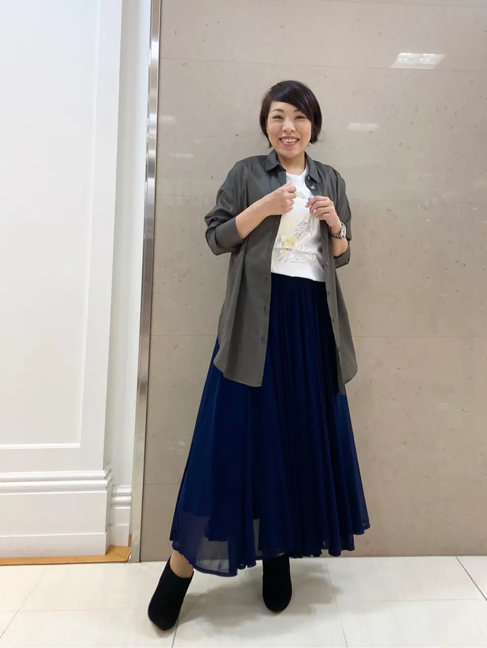  スタッフ コーディネート画像