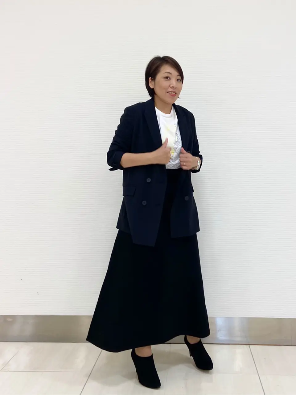  スタッフ コーディネート画像