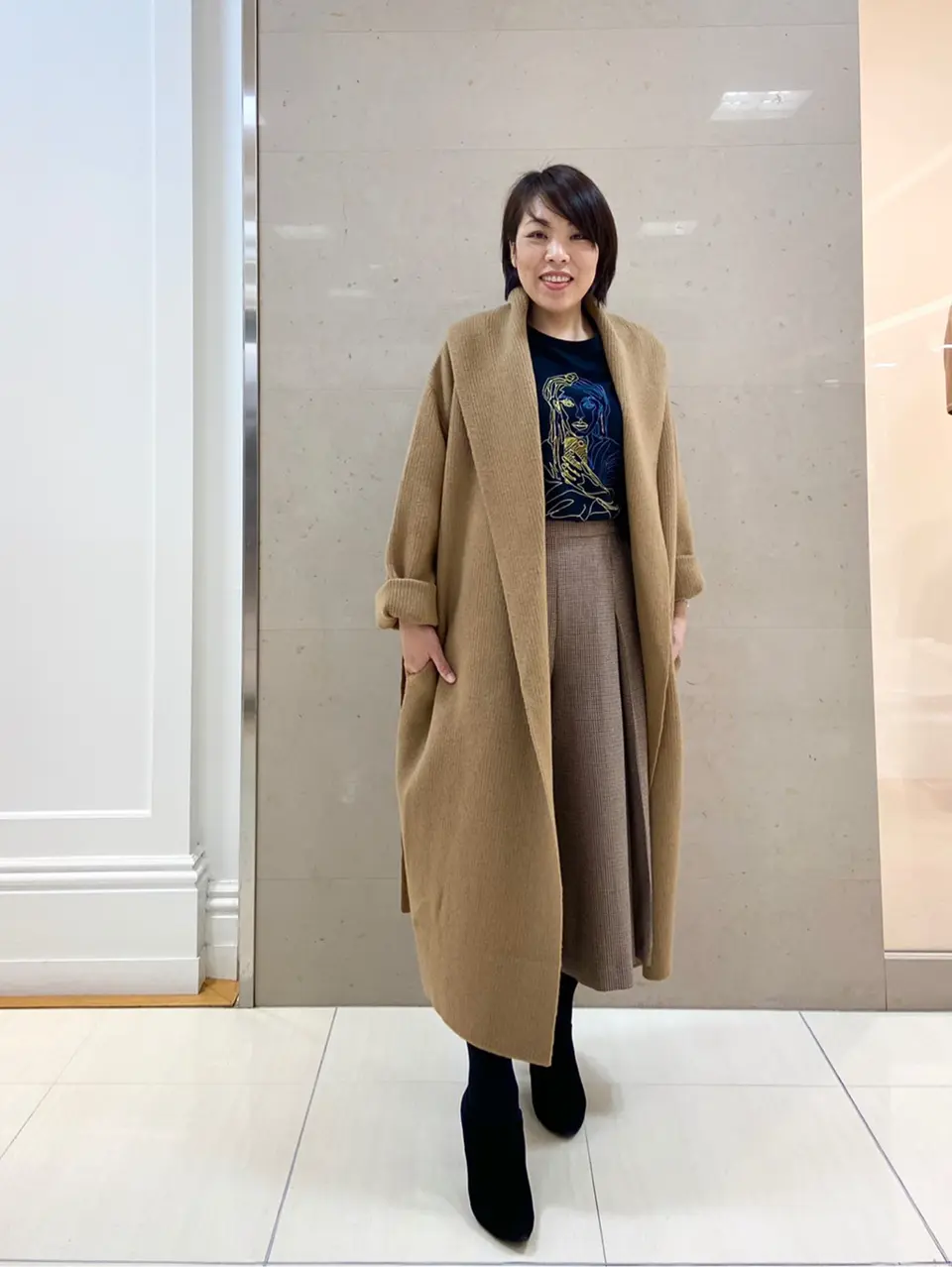  スタッフ コーディネート画像