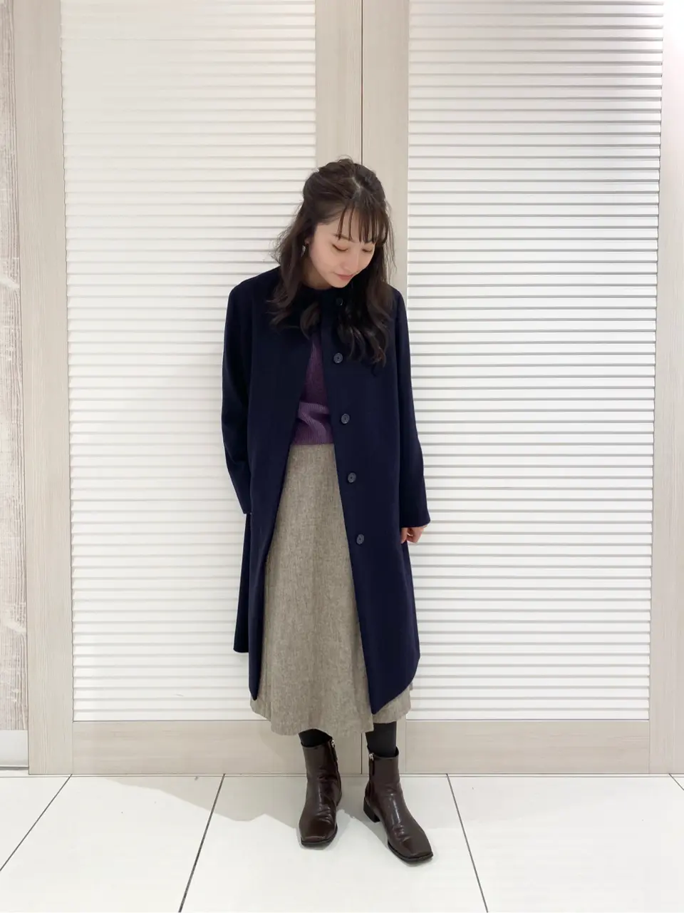 J.PRESS LADIES スタッフ コーディネート画像