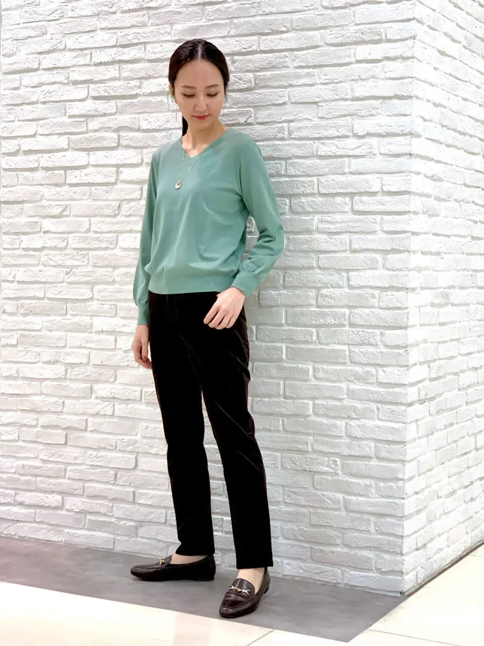 J.PRESS LADIES スタッフ コーディネート画像